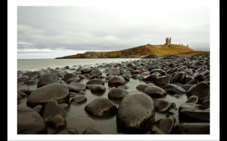 Dunstanbugh Castle Northumberland North East Landscaspe print photo