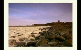 Dunstanbugh Castle Northumberland north-east Landscaspe print photo