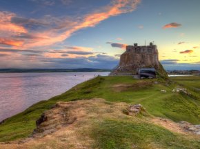 Holy Island Northumberland coast