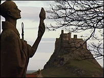 Lindisfarne view