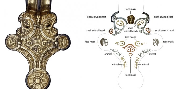Cross page Lindisfarne Gospels