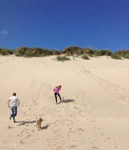warkworth dunes beach northumberland family holiday