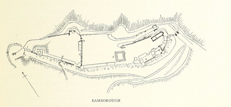Bamburgh map
