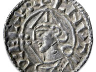 Silver cent of Cnut (Canute)